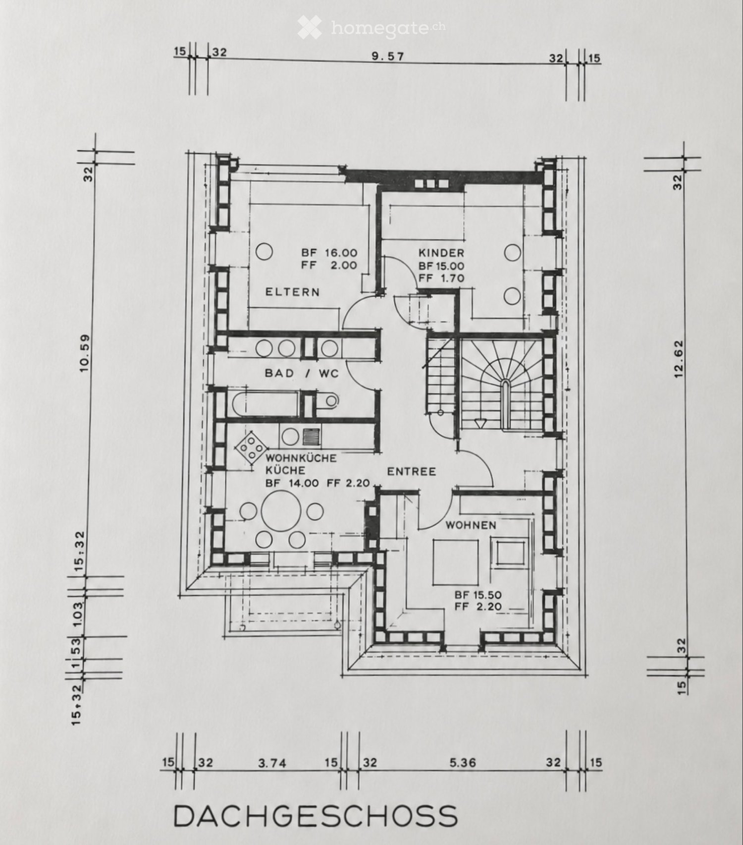 4 rooms apartment, photo 5 of 5