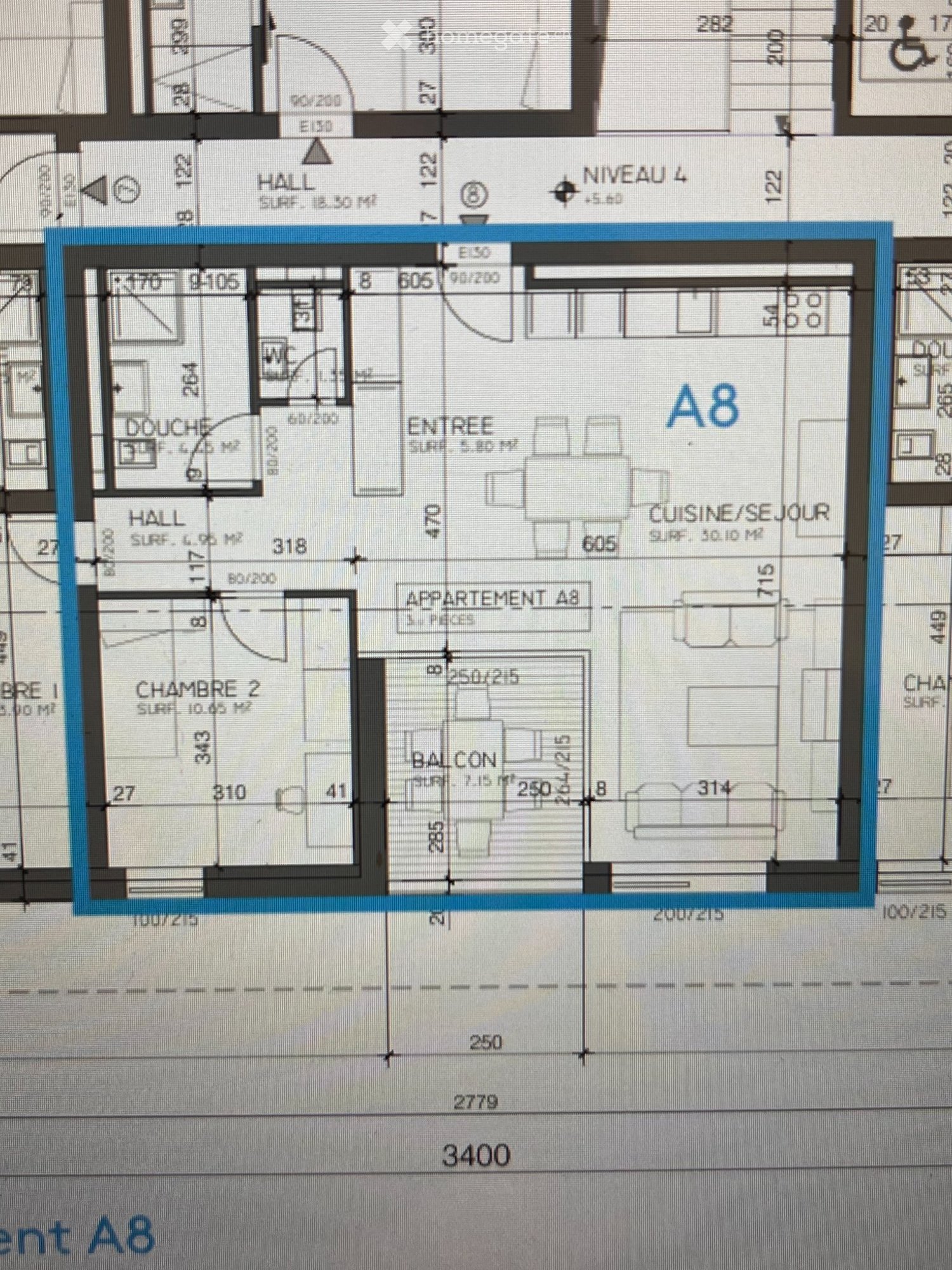 Appartamento di 3 ½ locali