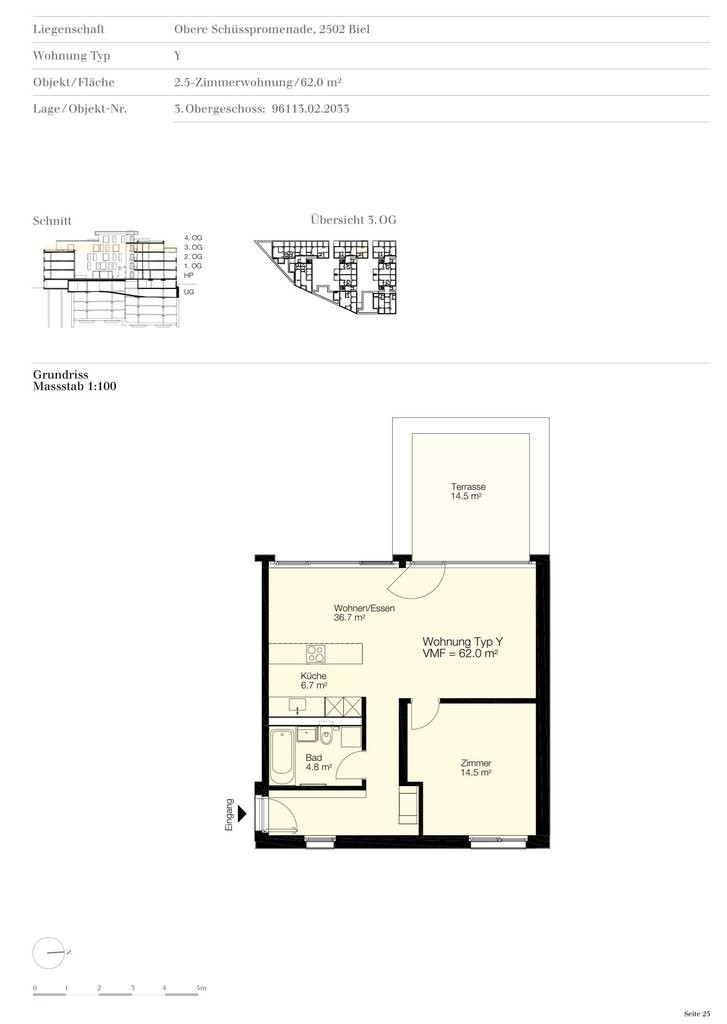 2 ½ rooms apartment, photo 10 of 10