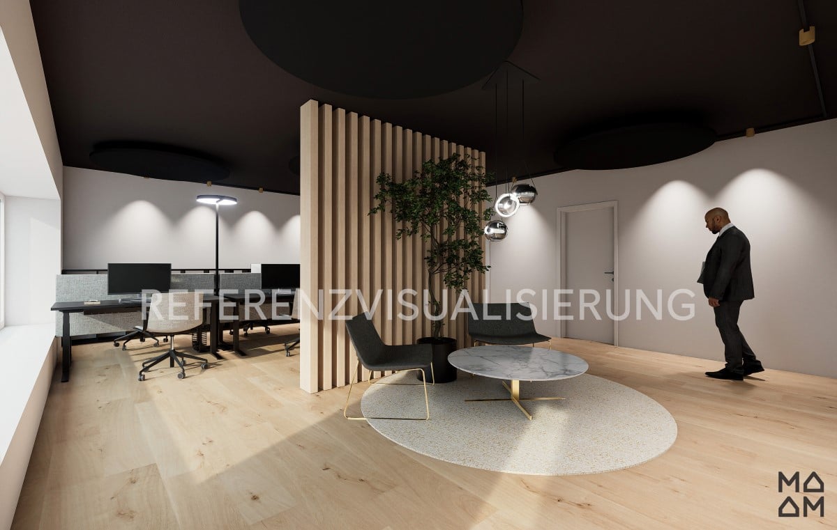 215m² office