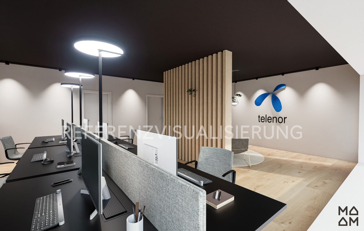 215m² office