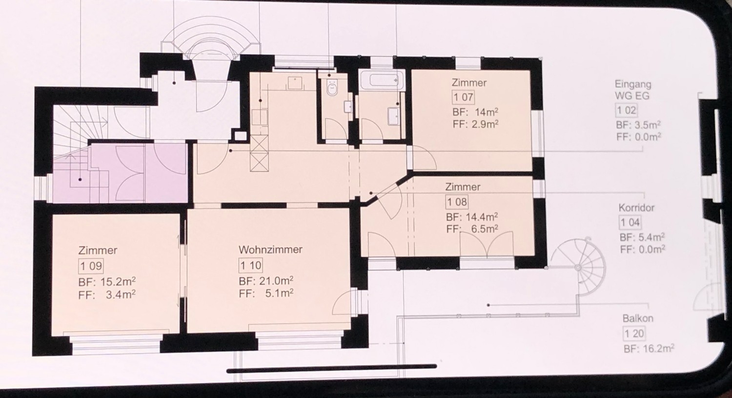 4 rooms apartment, photo 3 of 10