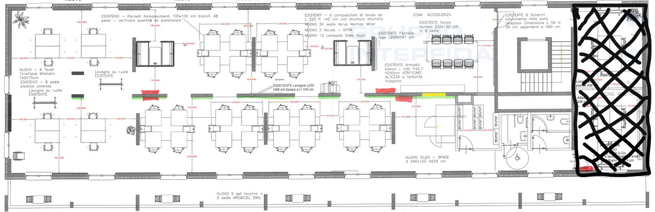 372m² office
