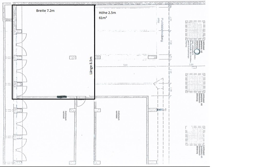 62m² locale di deposito, foto 2 di 3