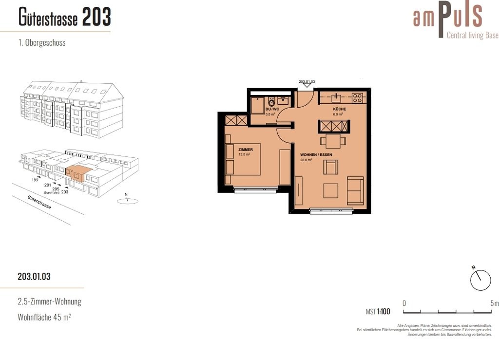 2 ½ rooms apartment, photo 4 of 4