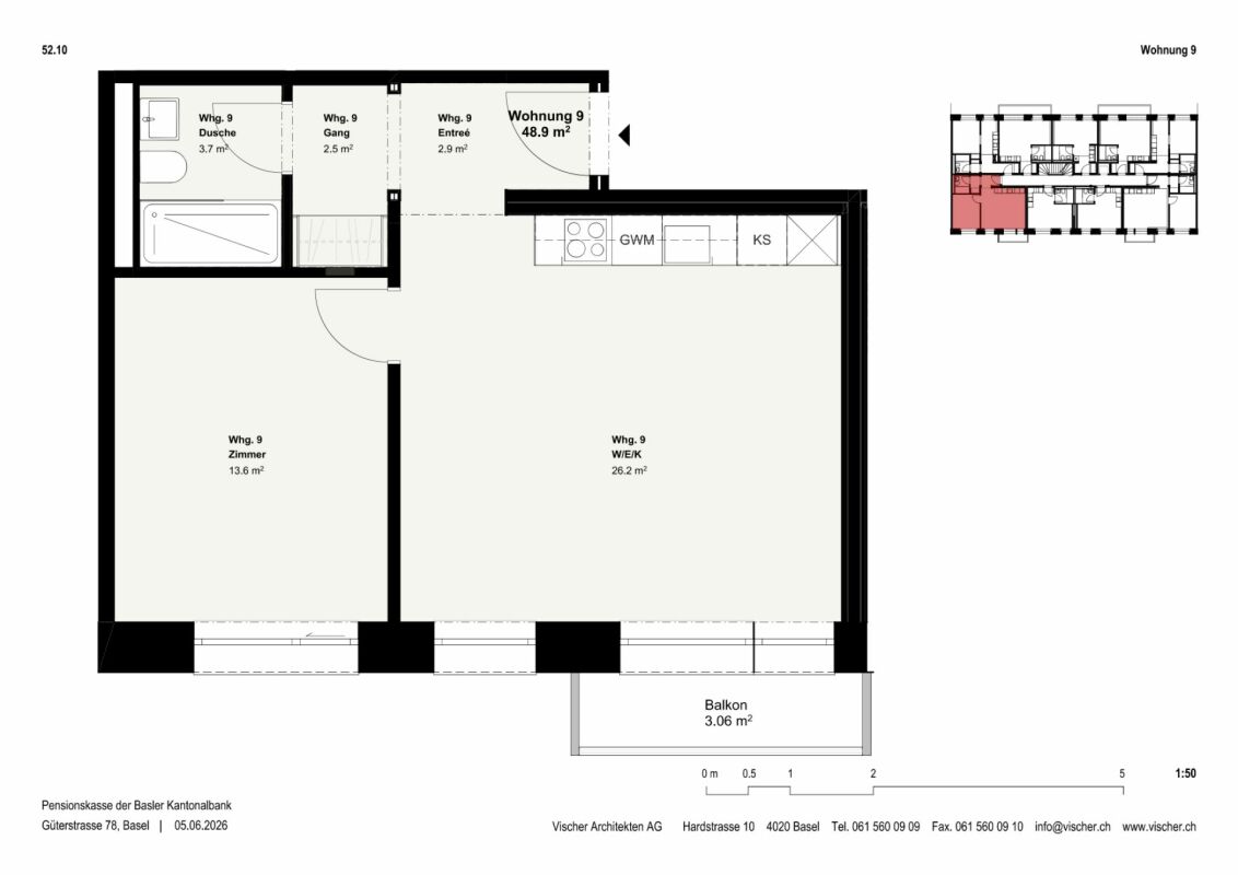 Appartamento di 2 ½ locali, foto 6 di 7