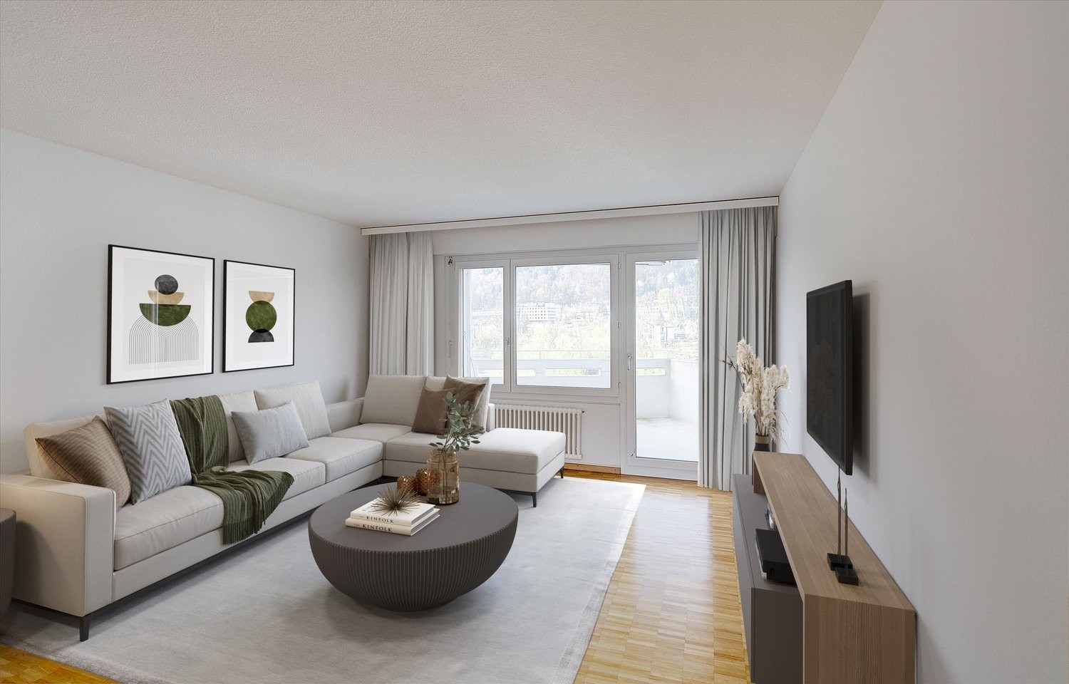 2 rooms apartment