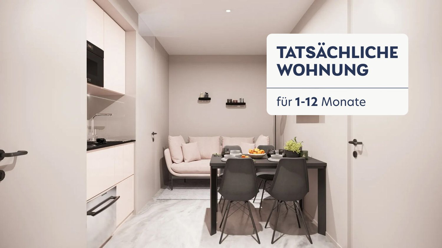 3 rooms furnished flat, photo 1 of 10