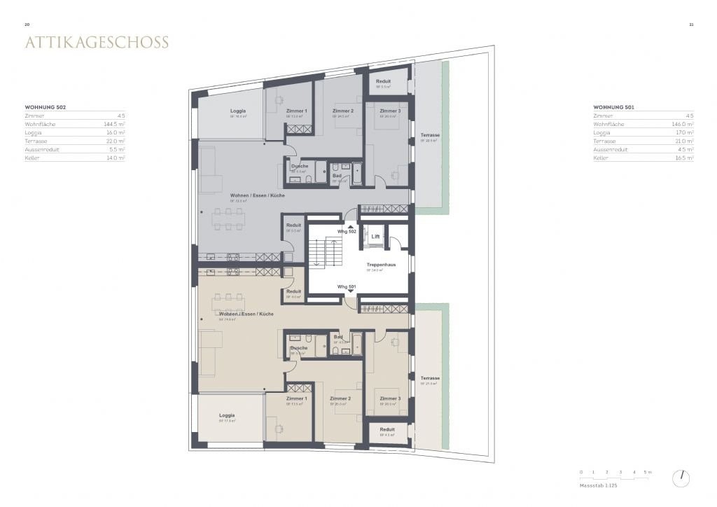 Attico di 4 ½ locali