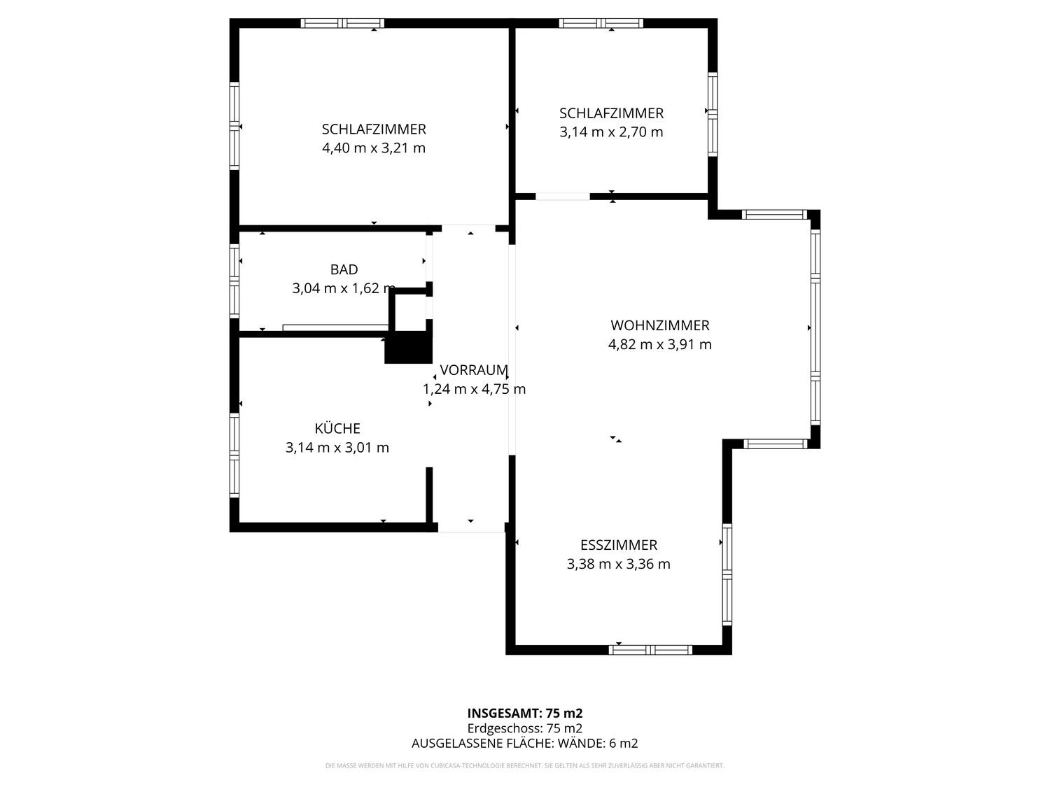 3 ½ rooms apartment