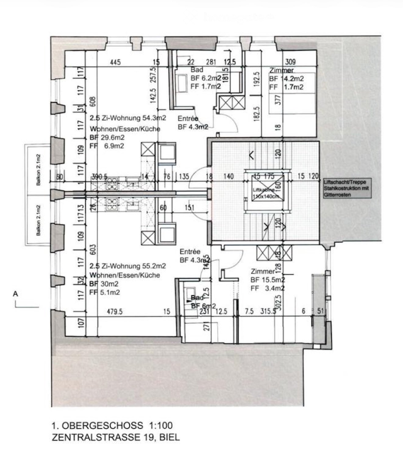 2 rooms apartment