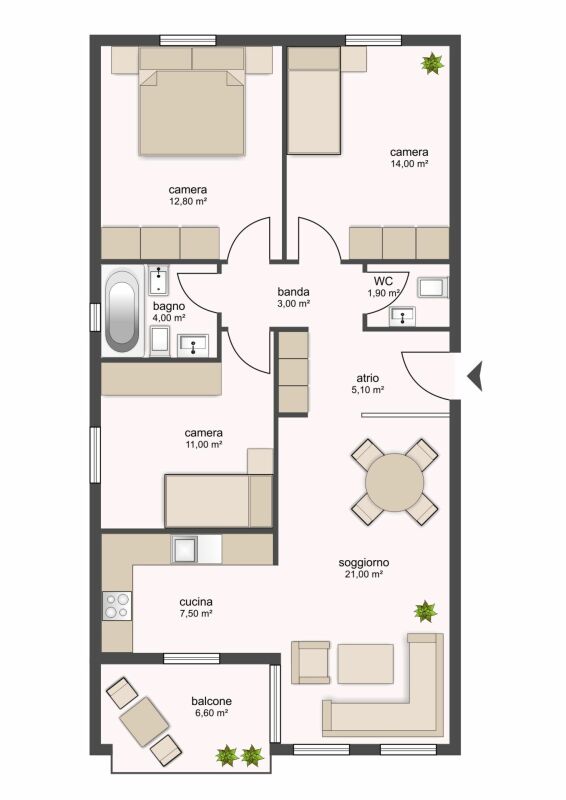 4 ½ rooms apartment, photo 2 of 10