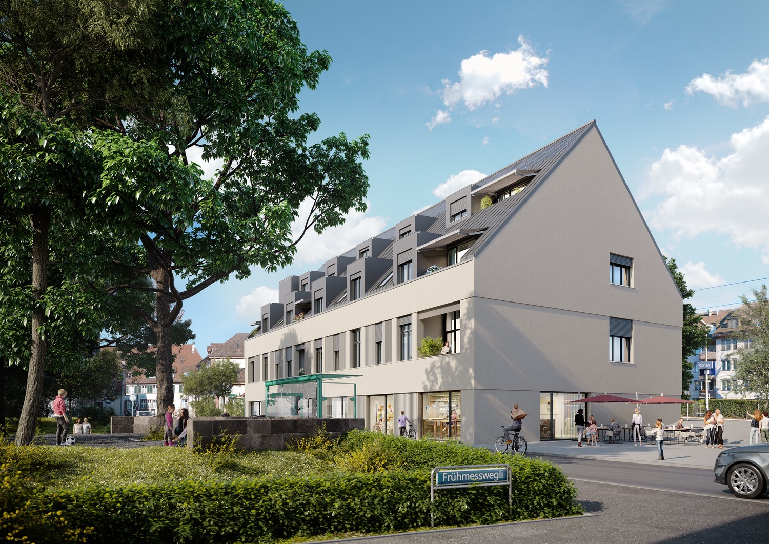2 ½ rooms roof flat