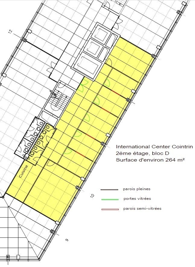 264m² office