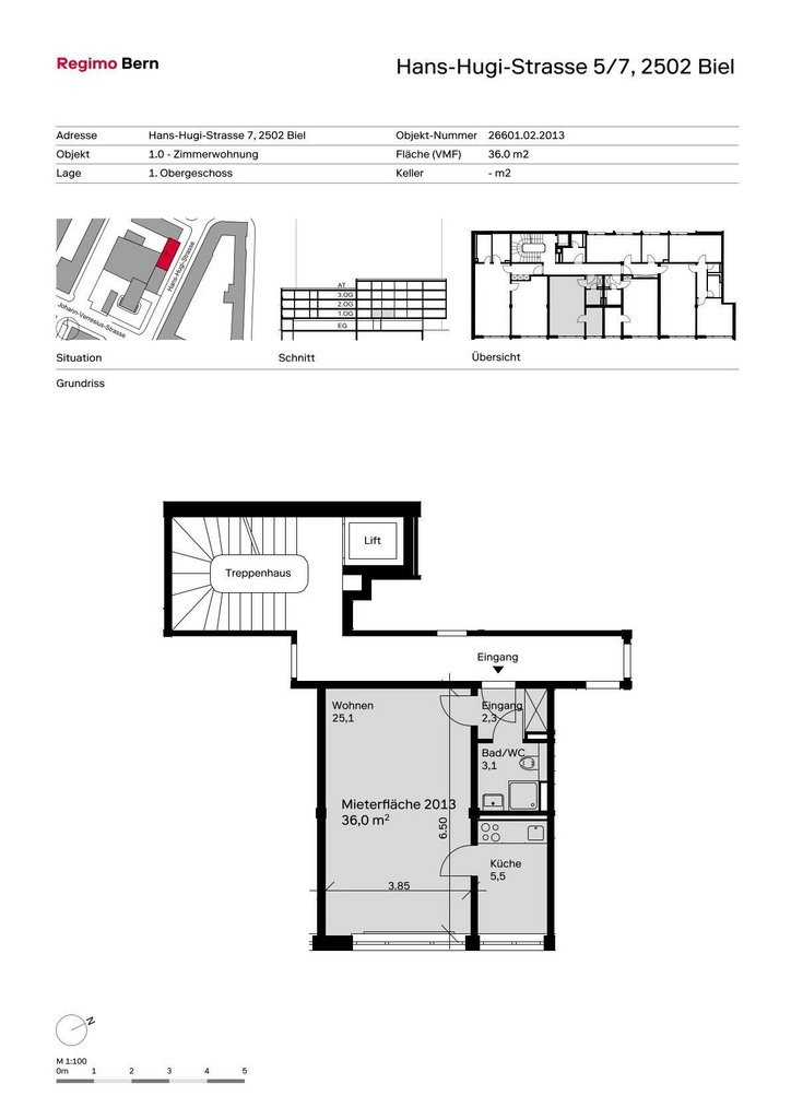 1 room apartment, photo 4 of 6