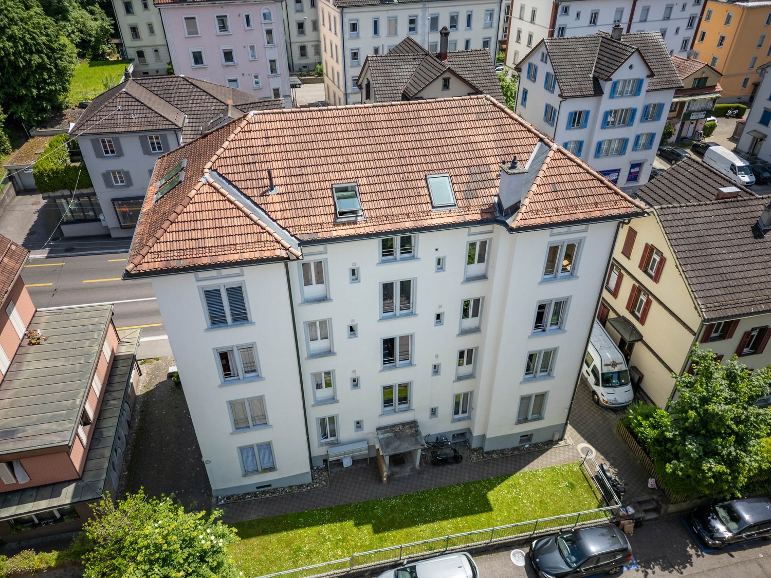 1 ½ rooms roof flat