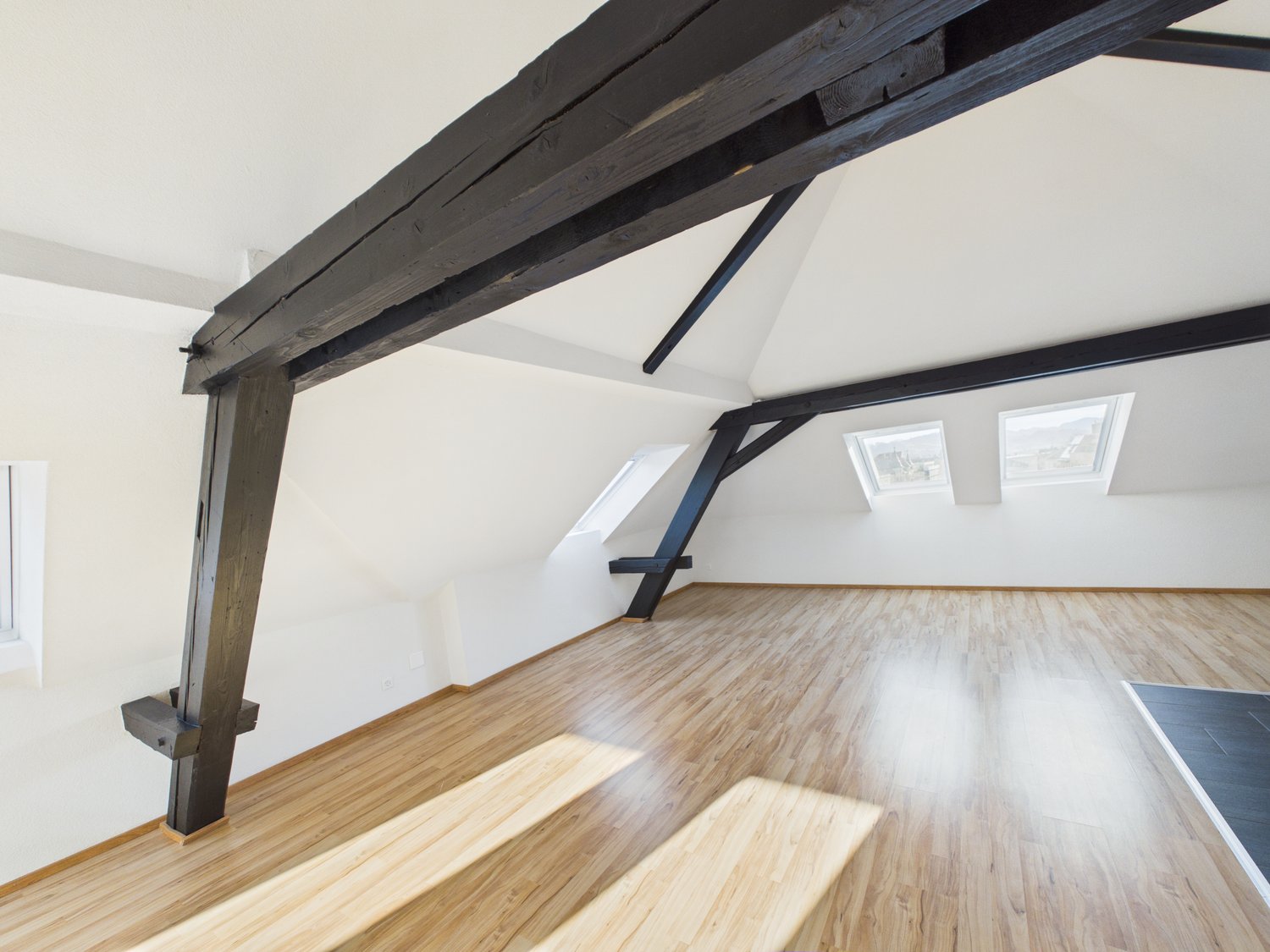 1 ½ rooms roof flat