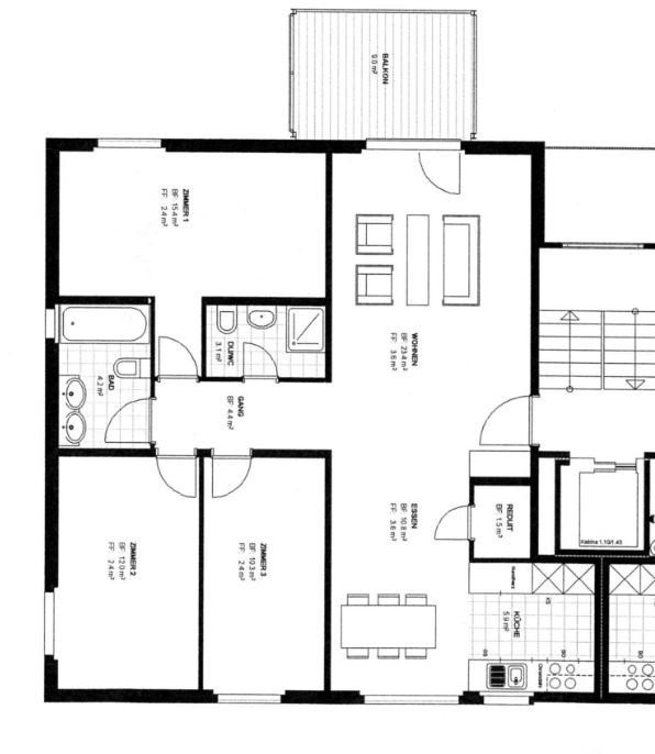 Appartement 4 ½ pièces