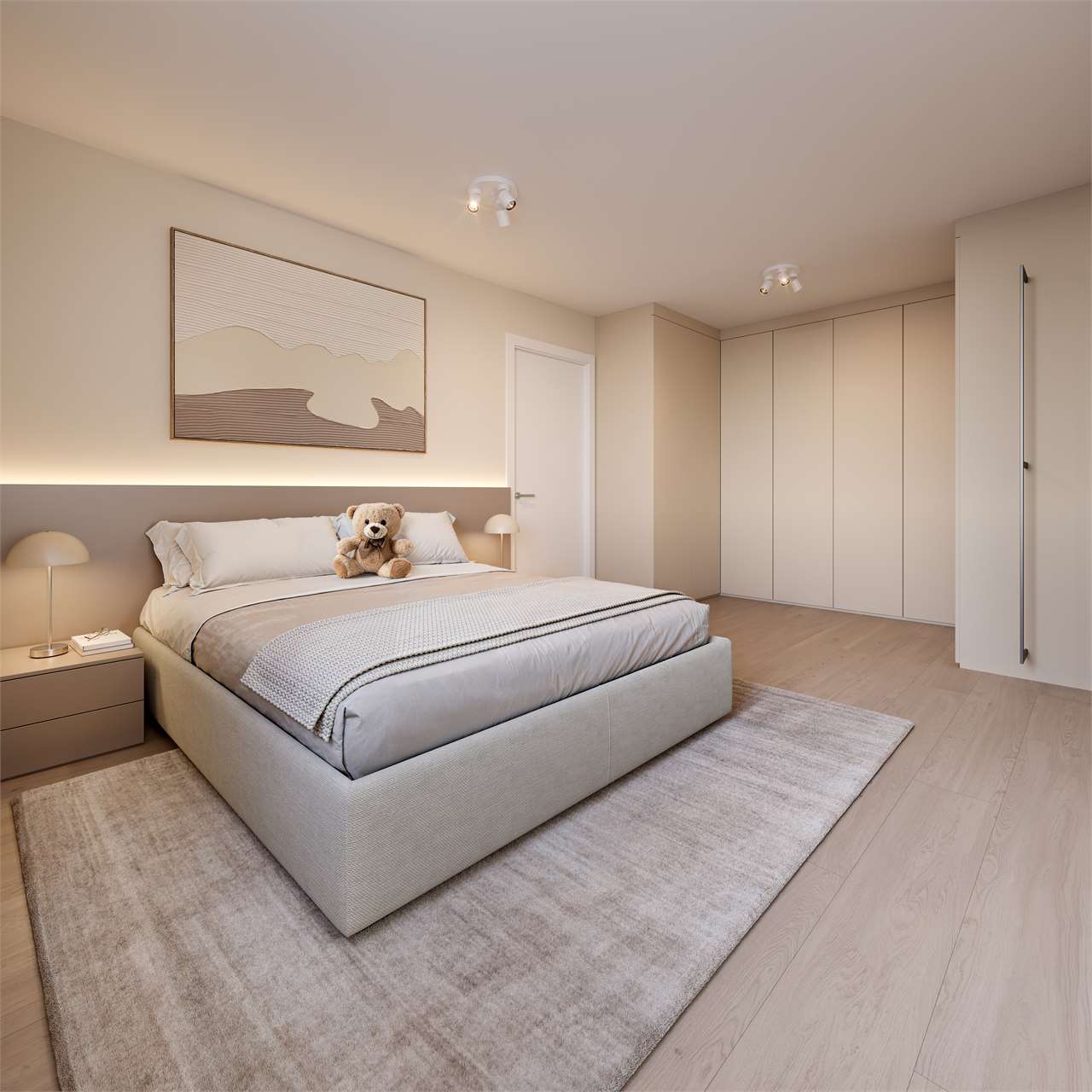 2 ½ rooms furnished flat