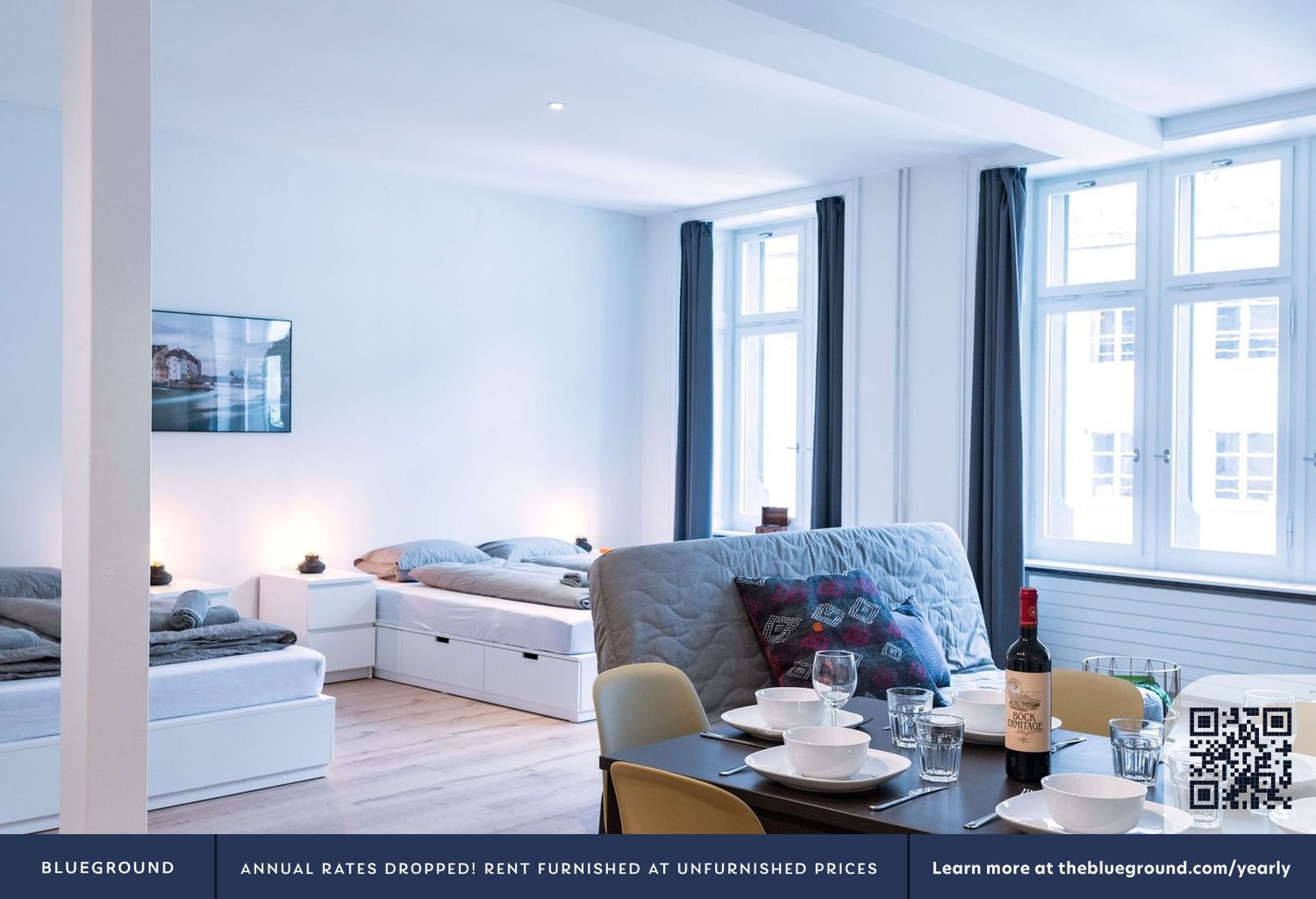1 room furnished flat, photo 1 of 10