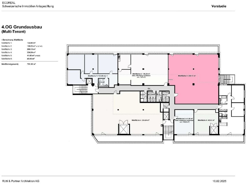 212m² office