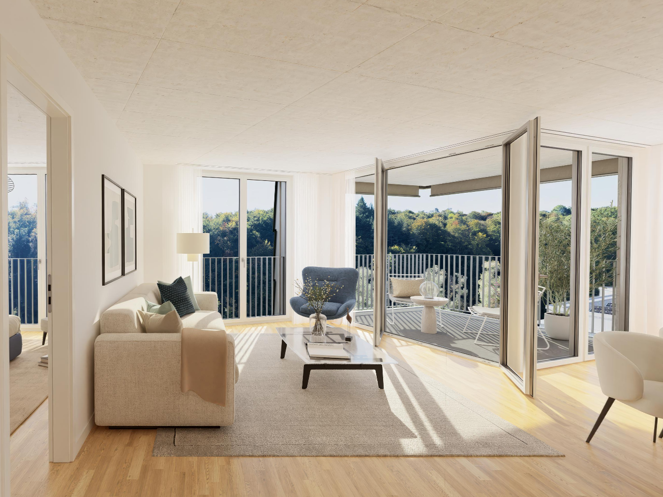 2 ½ pièces appartement
