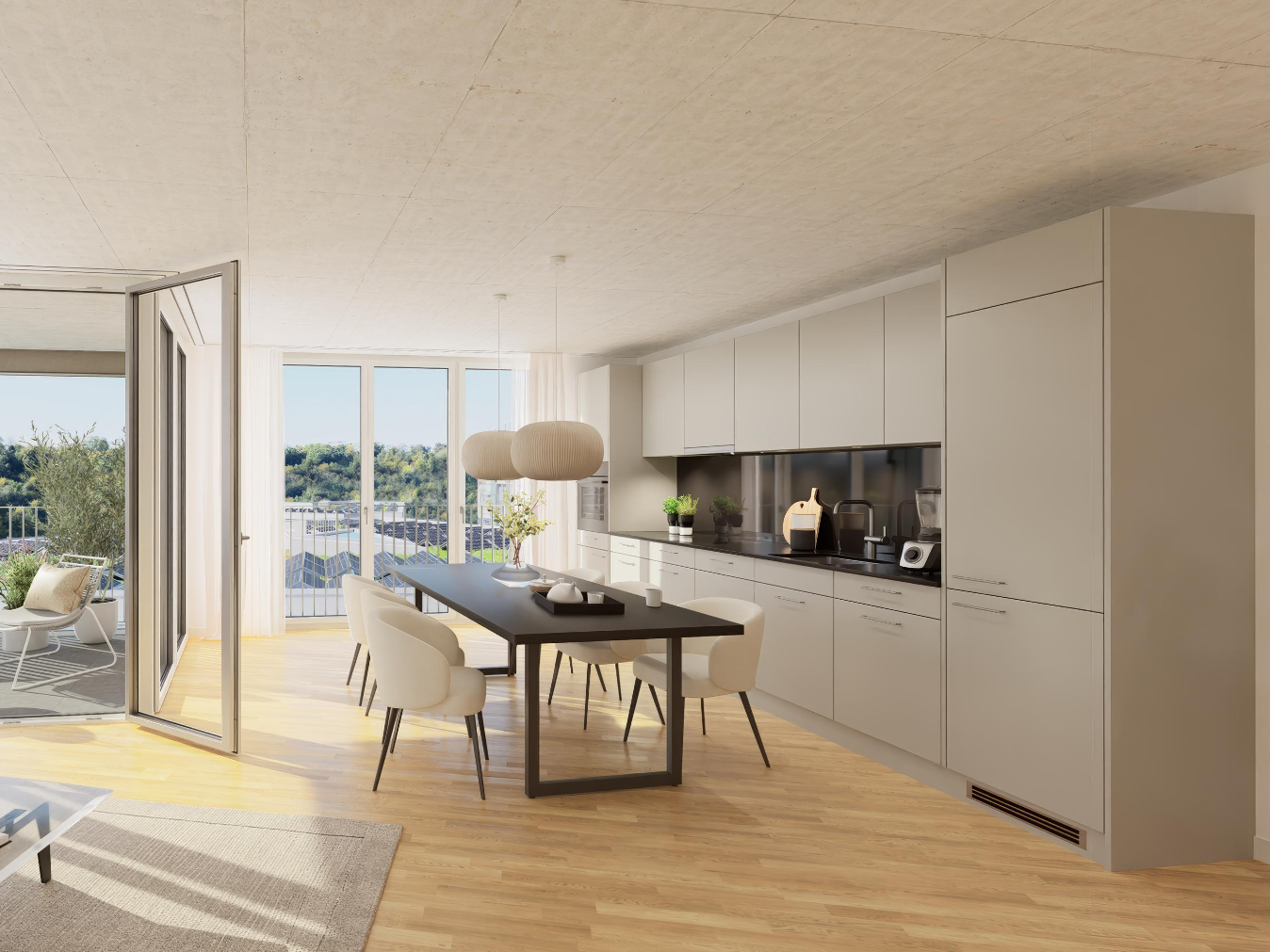 2 ½ pièces appartement