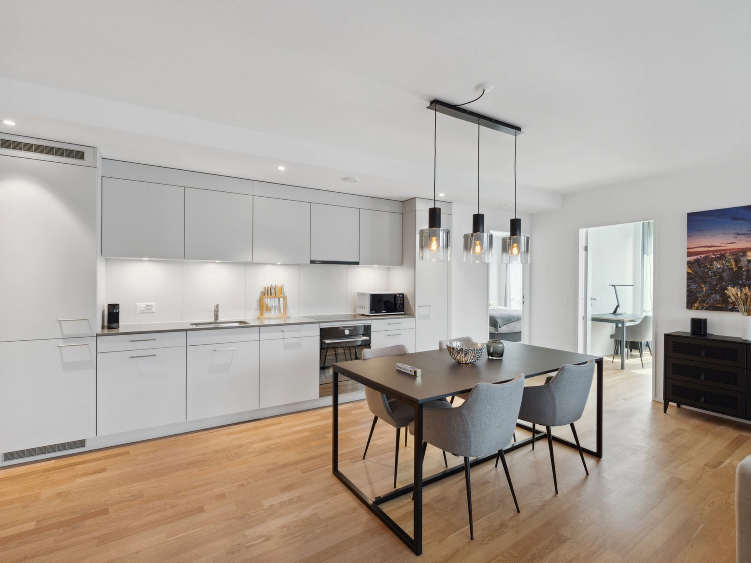 2 ½ rooms furnished flat