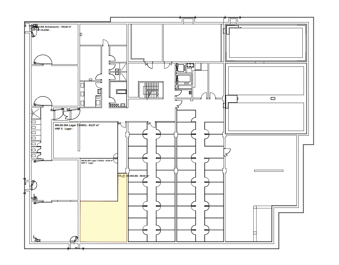 59m² locale di deposito, foto 2 di 5