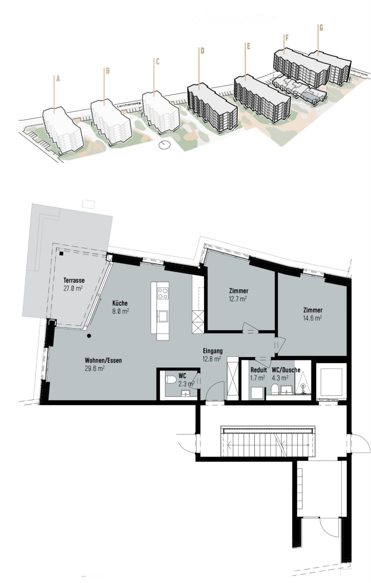 3 ½ room apartment, photo 4 of 5