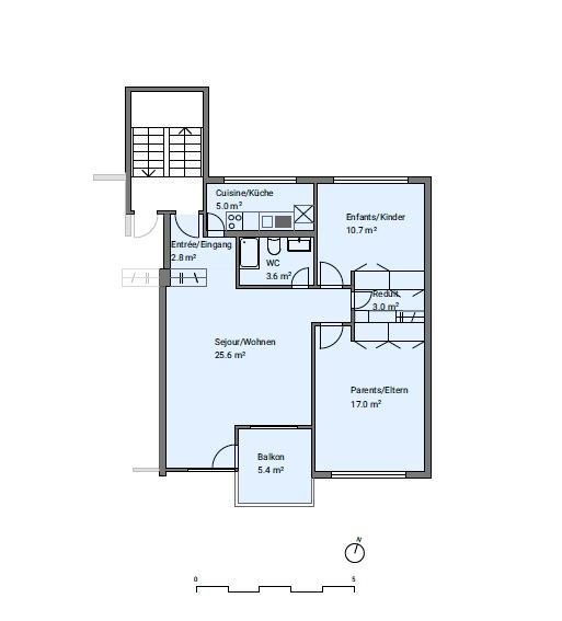 3 ½ rooms apartment, photo 8 of 9