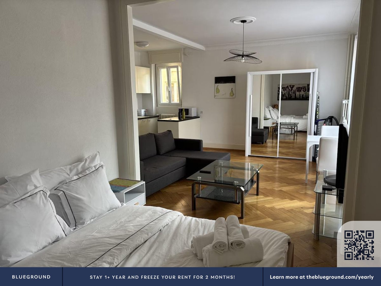 1 pièce appartement meublé
