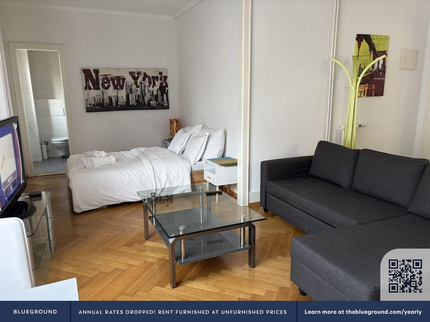1 pièce appartement meublé