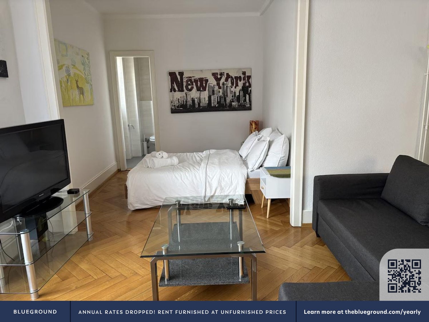 1 pièce appartement meublé