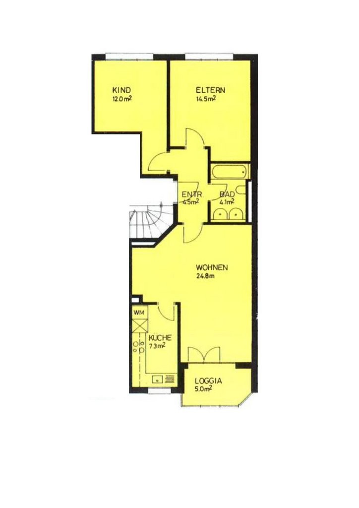 3 rooms apartment, photo 9 of 9