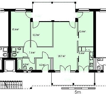 4 ½ rooms apartment, photo 7 of 7