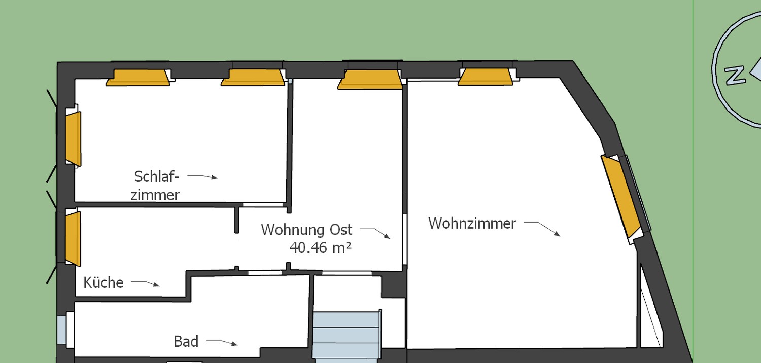 2 ½ rooms apartment