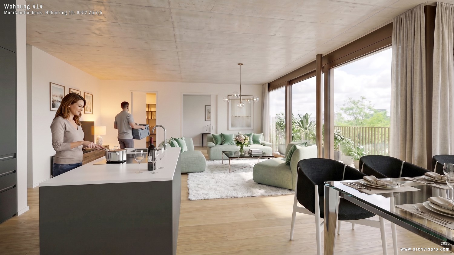 4 ½ rooms apartment