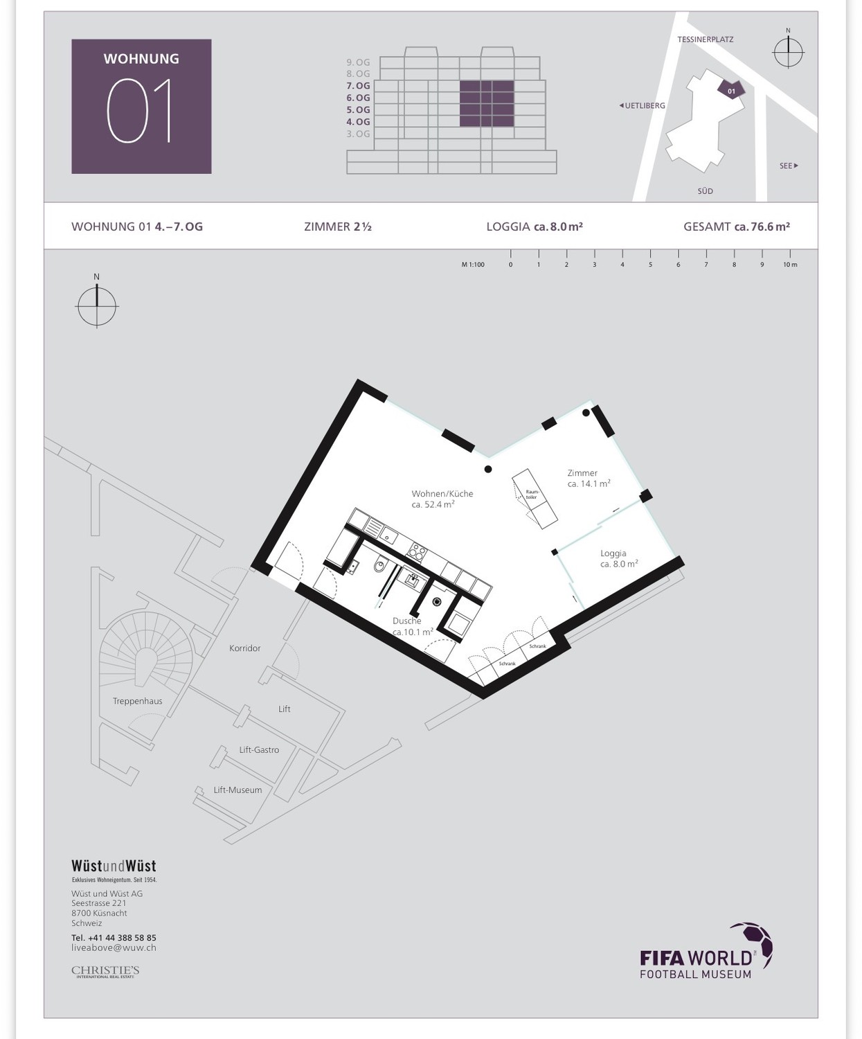 2 ½ rooms apartment, photo 3 of 4