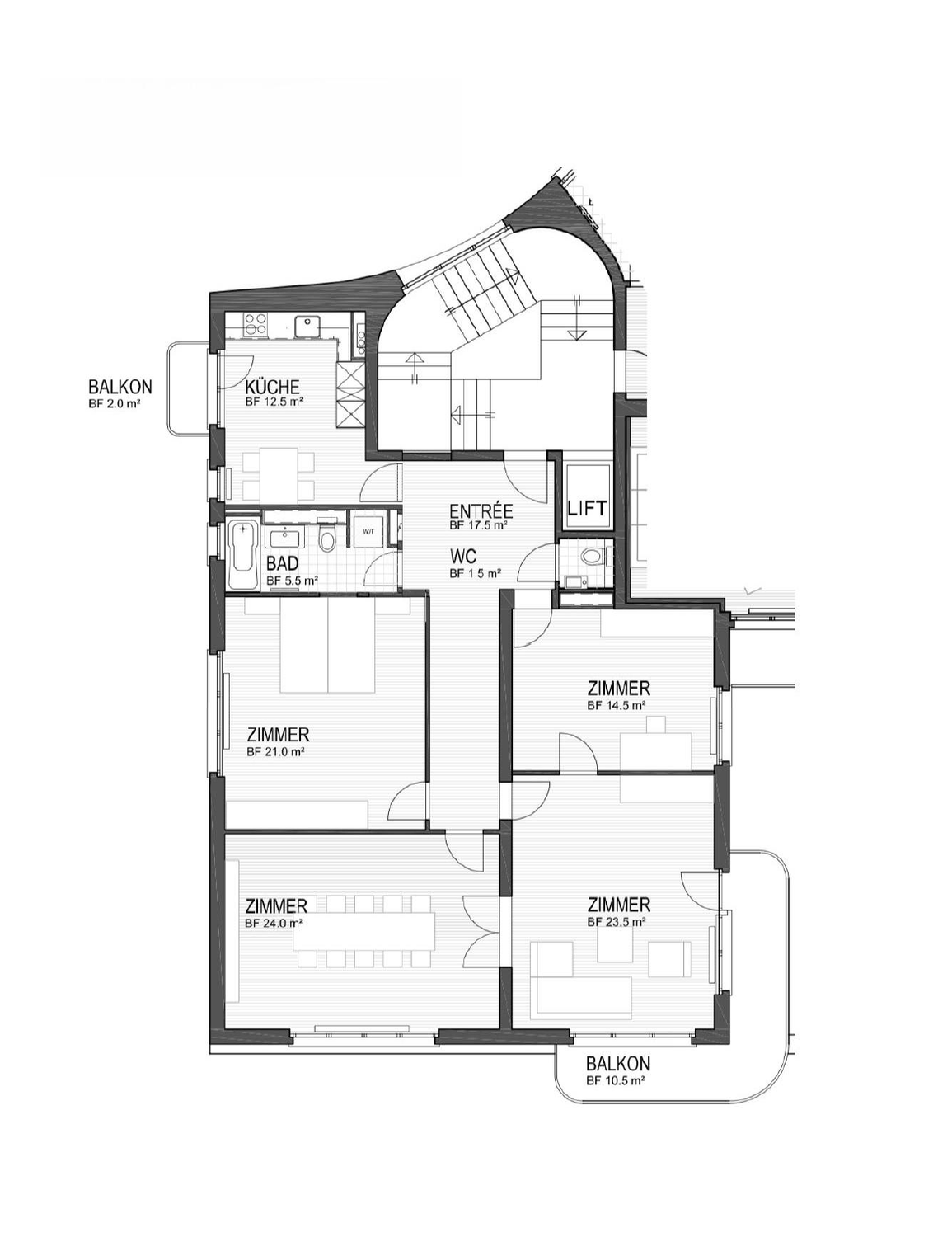 Appartement 4 ½ pièces