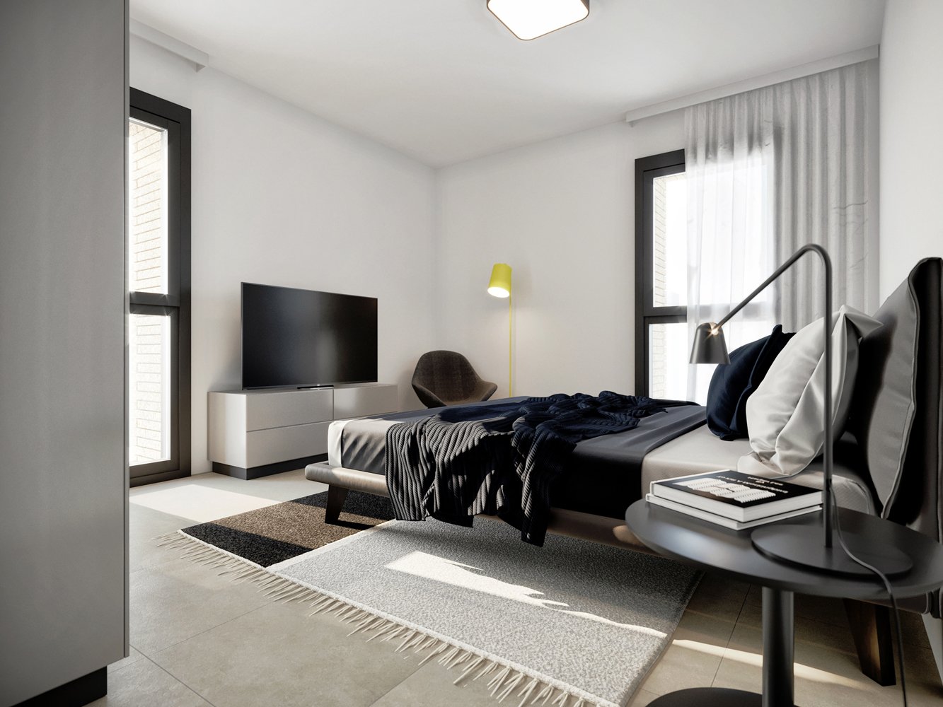 3 ½ pièces appartement meublé