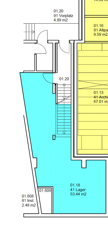 53m² locale hobby