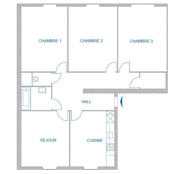 5 rooms apartment, photo 1 of 10