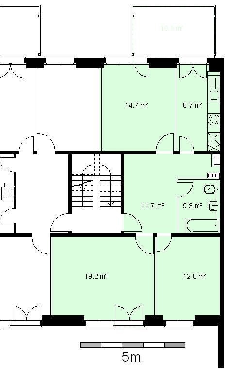 3 rooms apartment, photo 9 of 9