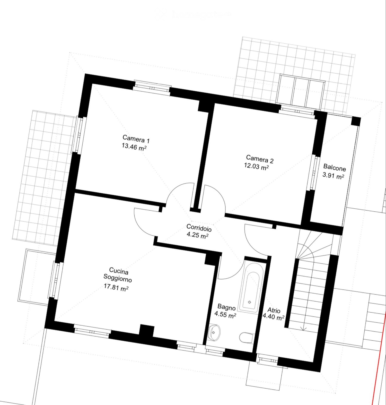 3-Zimmer-Wohnung