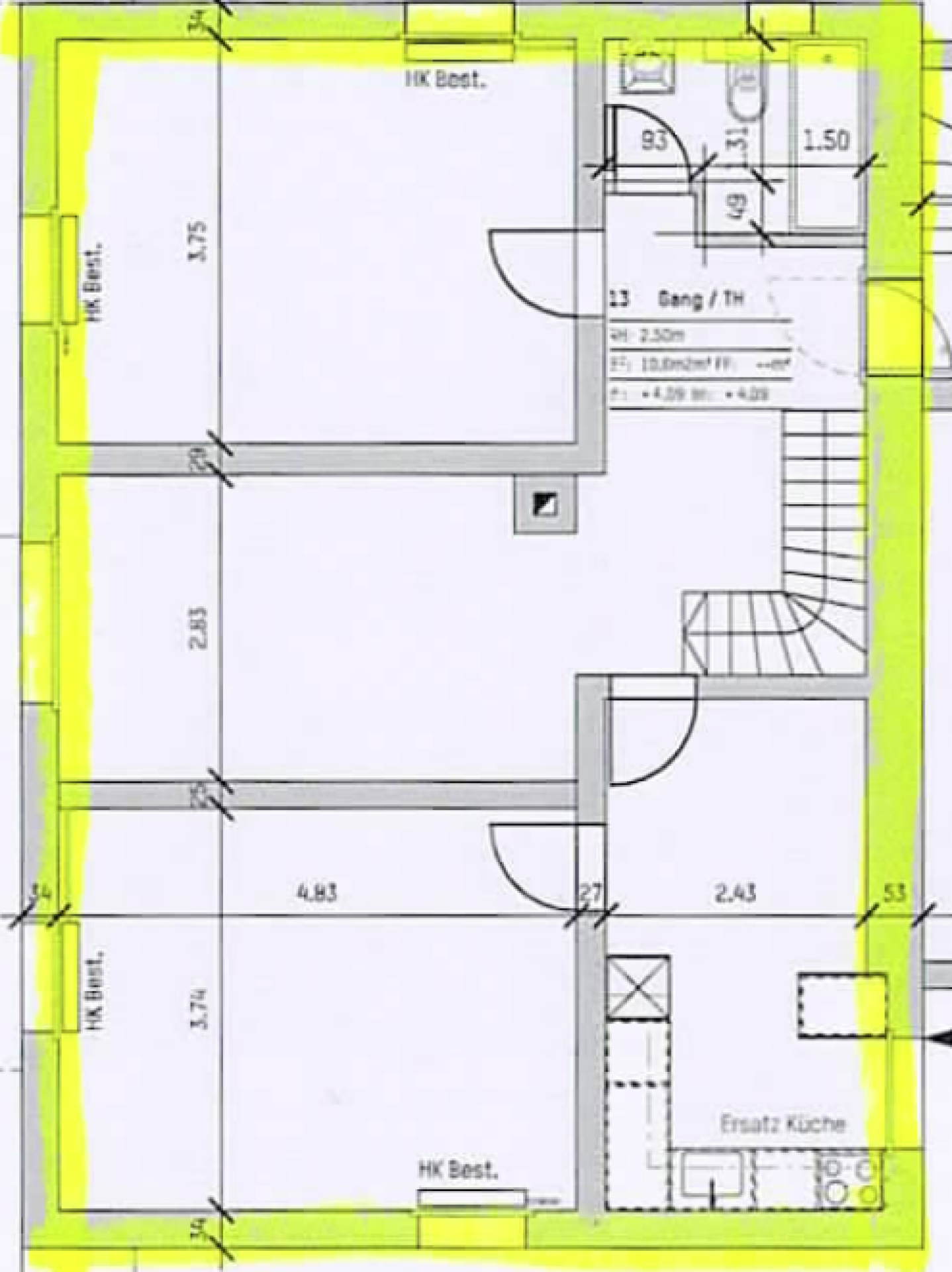 5 ½ pièces duplex