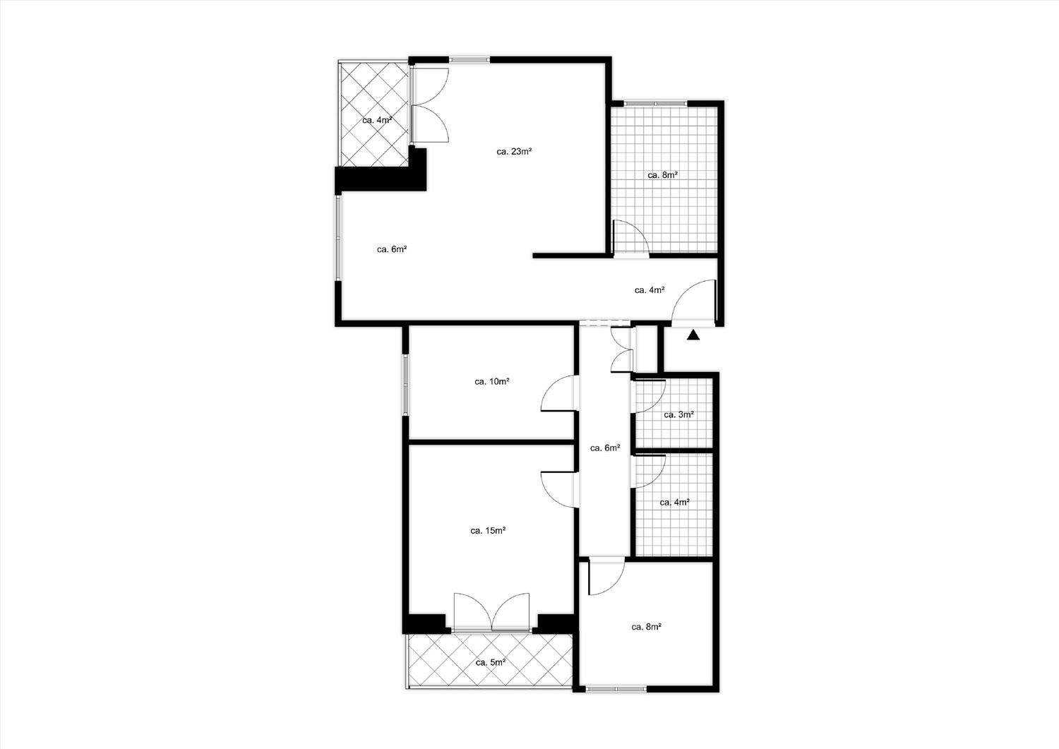 4 ½ pièces appartement