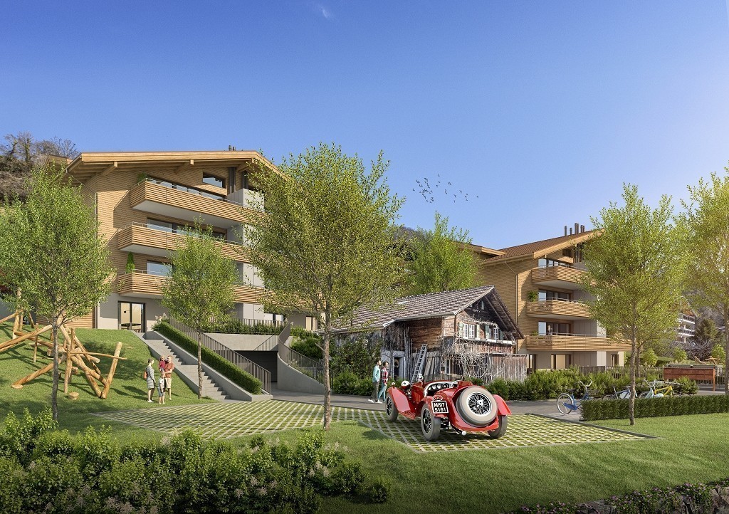 Appartement sous les combles de 4 ½ pièces