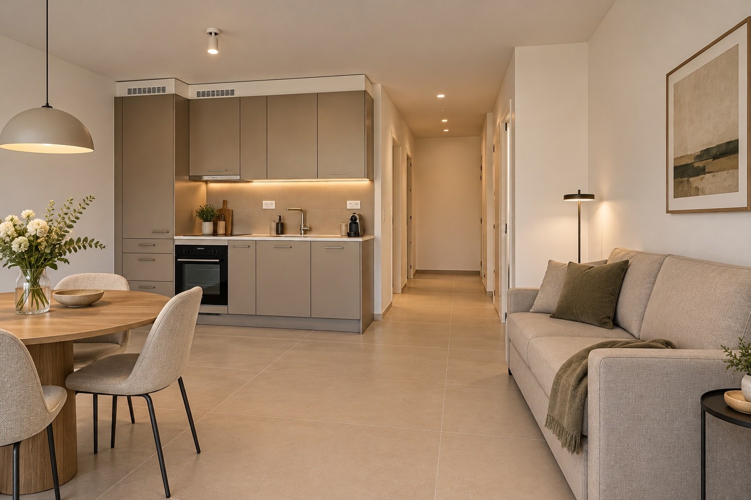 1 ½ rooms apartment
