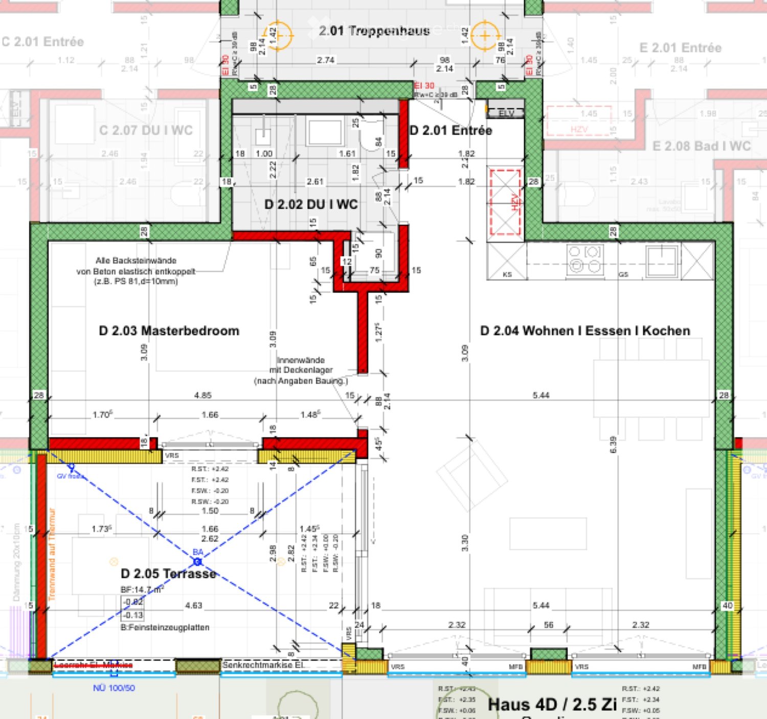 Appartement de 2 pièces